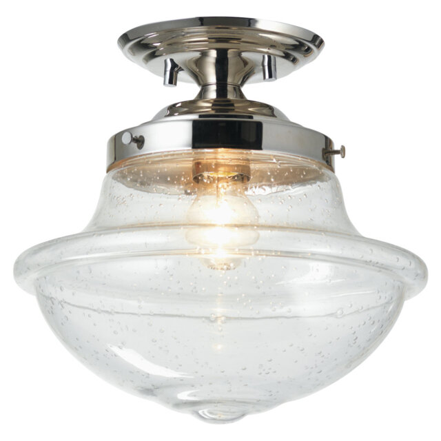 Ceasar Glass Flush Mount