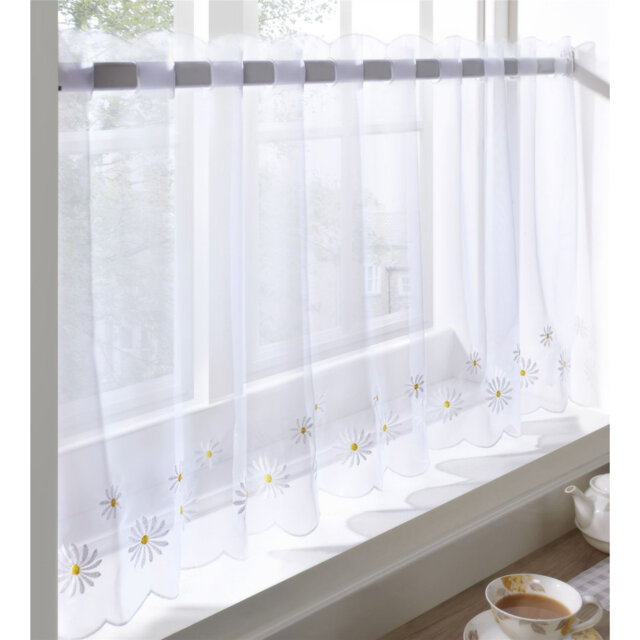 Yggdrasil Gingham Swag Curtain Pelmet