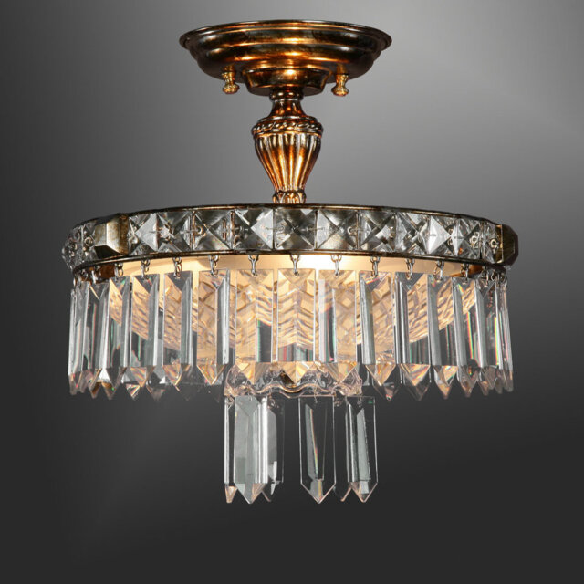 Crissman 3 Light Semi Flush Mount