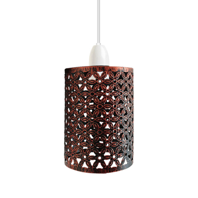 Aalyssa 13.5cm H x 11cm W Metal Drum Lamp Shade ( Screw On )