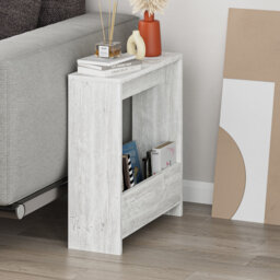 Beeler Modern Slim Compact Side Table