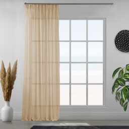 Sheer Single Curtain Panel
