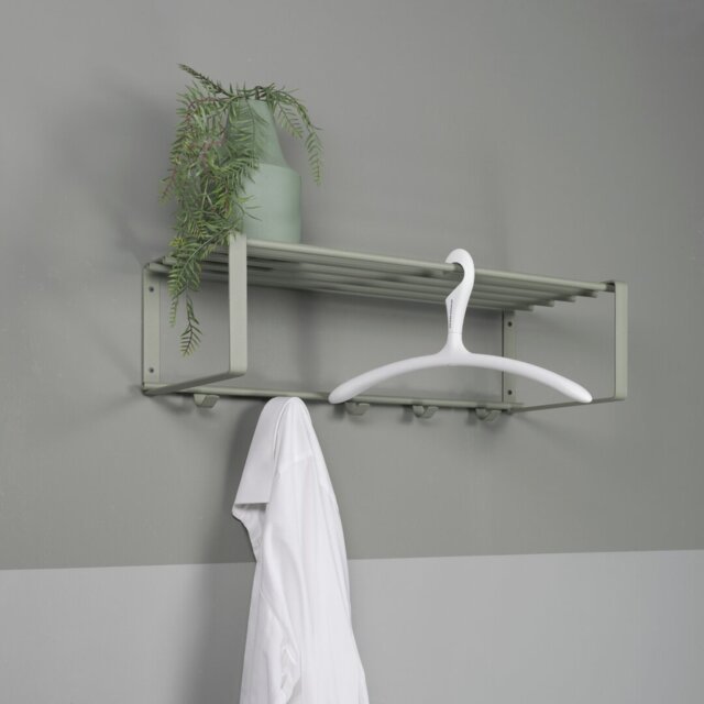 Rex Metal Wall 5 - Hook Wall Mounted Coat Rack