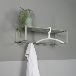 Rex Metal Wall 5 - Hook Wall Mounted Coat Rack