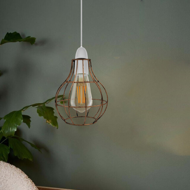 20cm H Metal Novelty Lamp Shade ( Screw On )