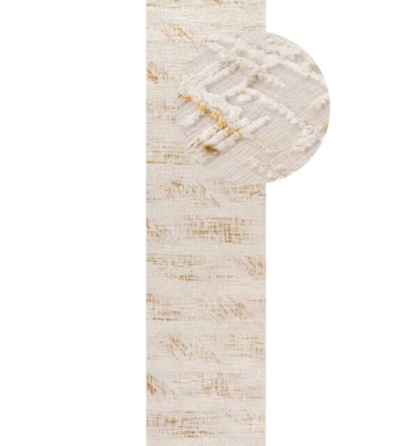 Carmel Modern Abstract Cream/Gold Area Rug