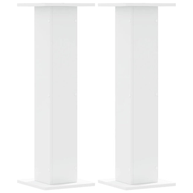 Speaker Stands Living Room Speaker Floor Stand 2 Pcs Engineered Wood