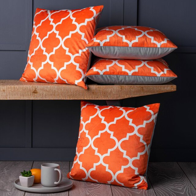 Micaela Geometric Square Cushion Cover
