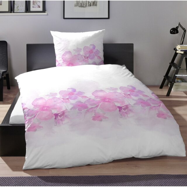 Means Cotton 200 TC Reversible 2 Piece Duvet Cover Set