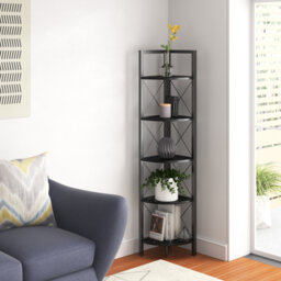 Talty 160cm H Corner Bookcase