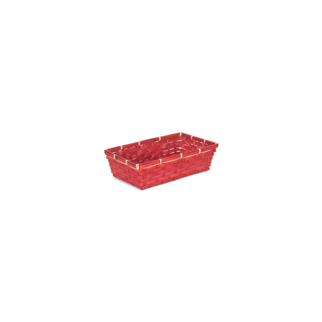 Lily Manor Wicker Bamboo Packing Tray Basket