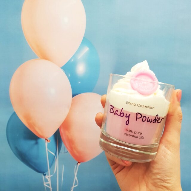 Baby Powder Scented Jar Candle
