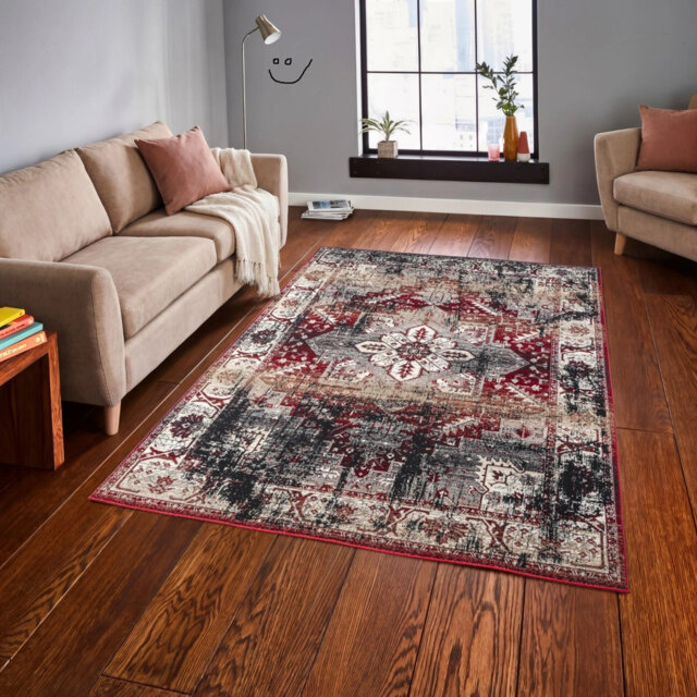 Large Traditional Rugs Non Slip Hallway Runner Rug Living Room Bedroom Carpet Mat