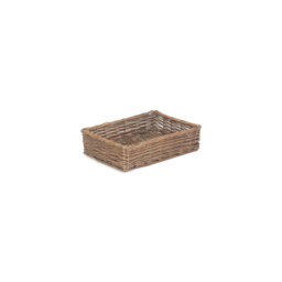 Filley Wicker Storage Tray Basket 