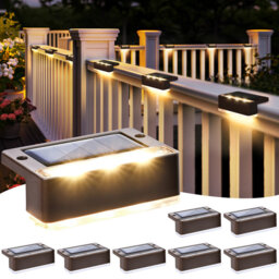 Stainless Steel Solar Powered Step Light Pack
