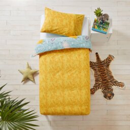Derron Cotton Floral Duvet Cover Set with Pillowcases Included