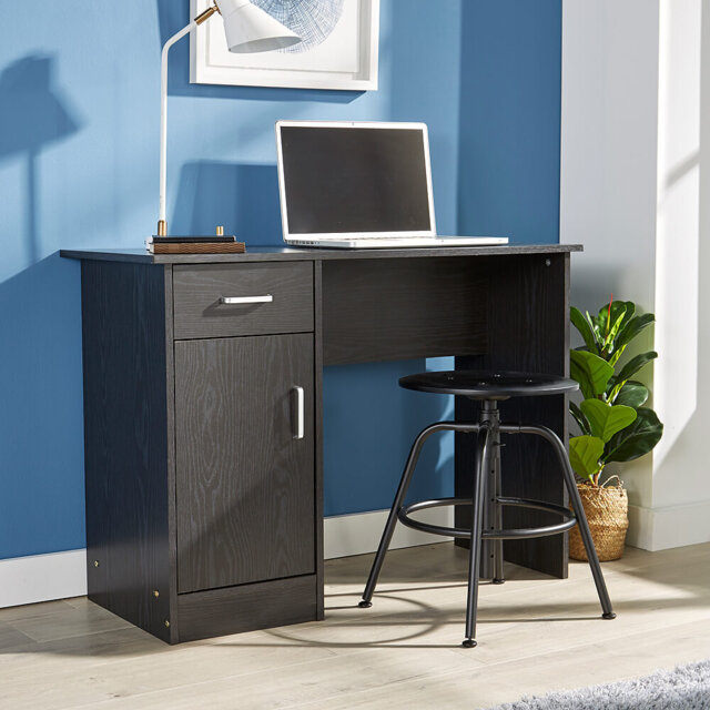 Stefanski 1 Drawer Computer Storage Cupboard Desk