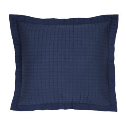 Lorelei Pillowsham Powder Blue 100% Cotton Square Oxford pillowcase