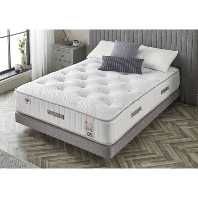 Midnight 27cm Orthopaedic Mattress with Extra Hybrid Support Allergen Free