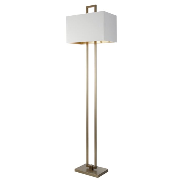 Joaquin 160cm Antique Brass Traditional Floor Lamp
