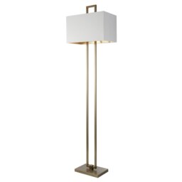 Joaquin 160cm Antique Brass Traditional Floor Lamp