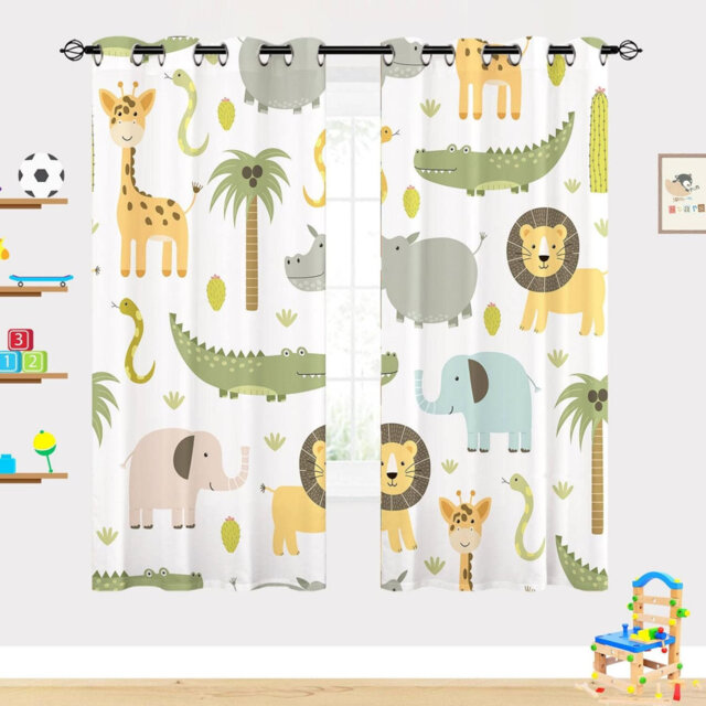 Room Darkening Curtain Panel Pair