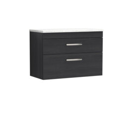 80.5Cm Wall Mounted Single Bathroom Vanity Base Only