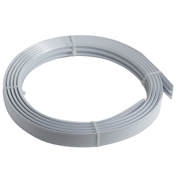 White Plastic / Acrylic Curtain Track/Rail