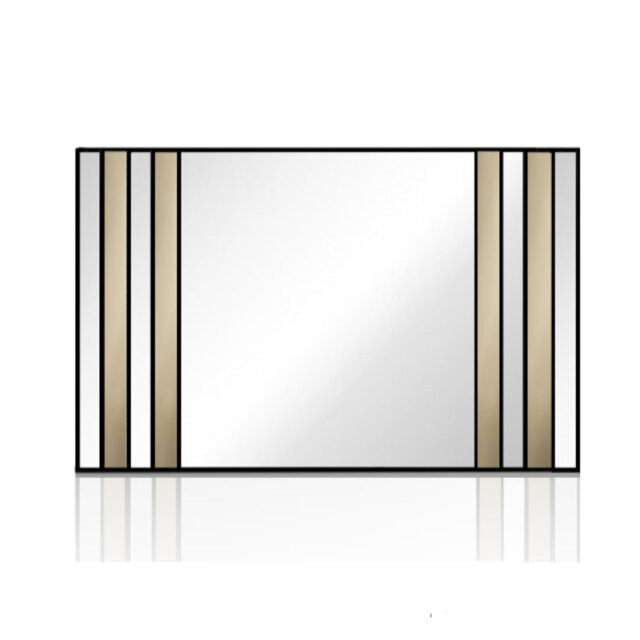 Fehzaan Miami Bronze Wall Mirror