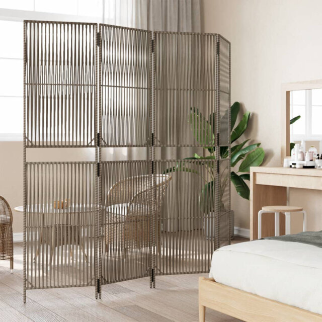 Mishaela 196cm W x 180cm H 4 - Panel Folding Room Divider
