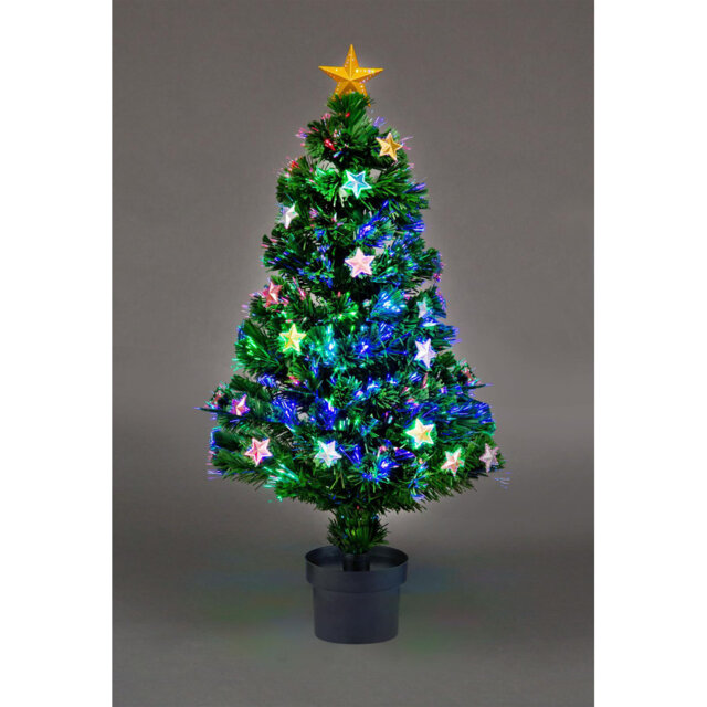 Lighted Artificial Christmas Tree
