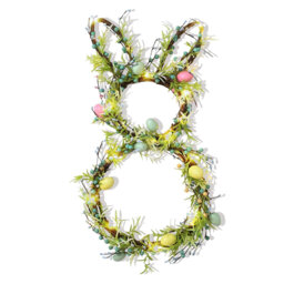 Plastic 33cm Wreath