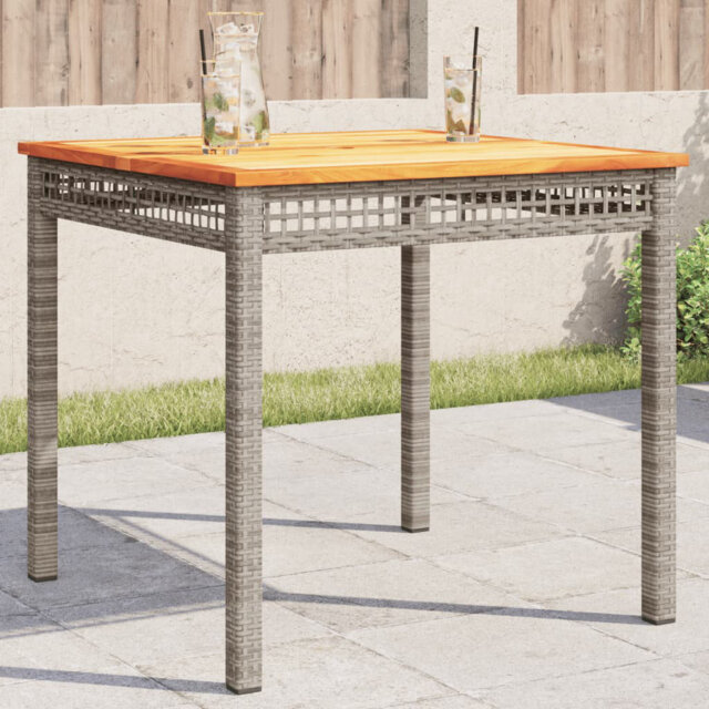 Swarthmore Solid Wood Metal Outdoor Dining Table