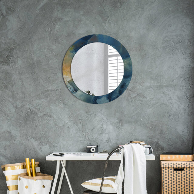 Huldar Glass Flat Wall Mirror