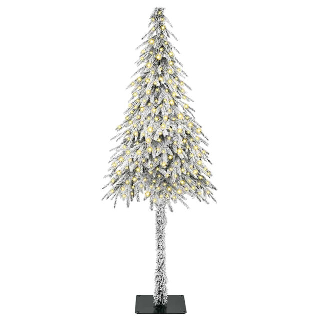 vidaXL Christmas Tree with 300 LEDs White PE and Steel