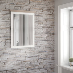 Haverton Manufactured Wood Rectangle Mirror
