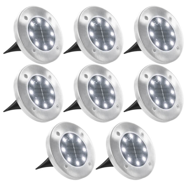 Mcleay Solar Powered Integrated LED Steel Deck Light