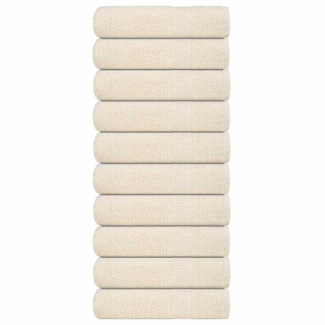 Resheda 100% Cotton Bath Towels - Set of 10