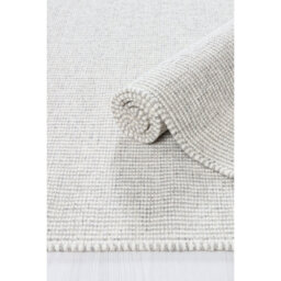 Nicasio Handwoven Wool White Rug