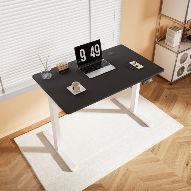 100Cm W Height Adjustable Rectangular Standing Desk