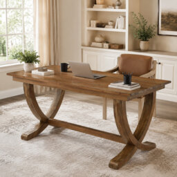 Solid Wood Computer Desk