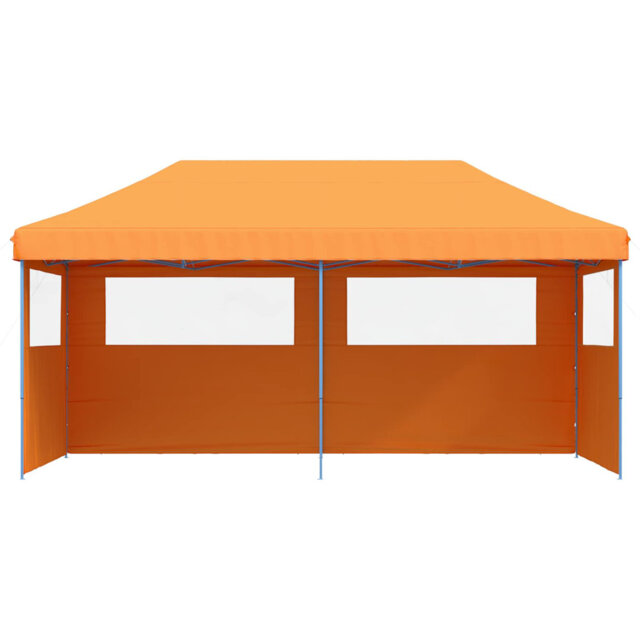 Vidaxl Foldable Tent Pop-Up With 4 Side Walls Outdoor Party Tent Garden Gazebo