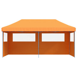 Vidaxl Foldable Tent Pop-Up With 4 Side Walls Outdoor Party Tent Garden Gazebo