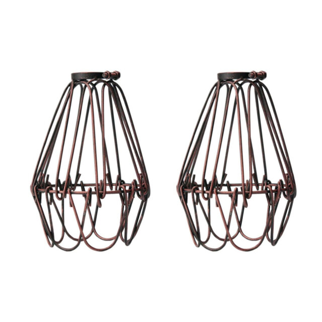Annjelica 10cm H x 10cm W Metal Empire Lamp Shade