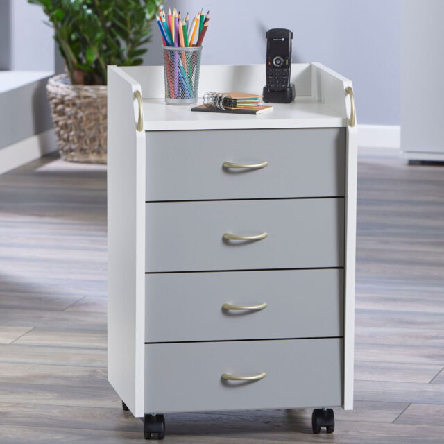 Pronti 4 Drawer Filing Cabinet