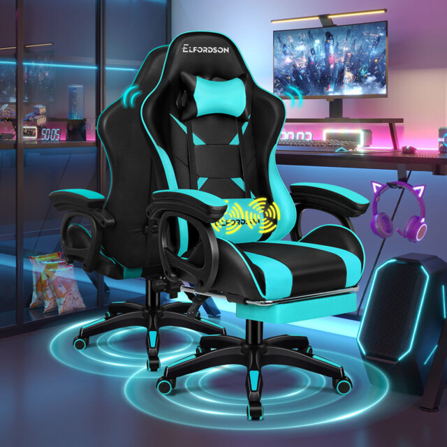 Metro Lane Gaming Chair with Headrest