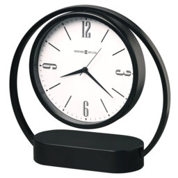 Quartz Movement / Crystal Tabletop Clock Black