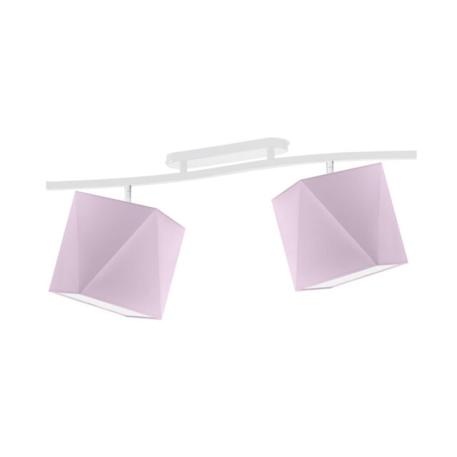 Muro 2-Light 60cm Semi Flush Mount