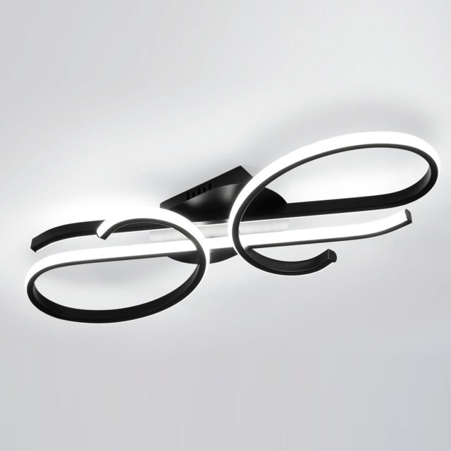 LED Ceiling Light, Creative Ceiling Fixture Lighting, 3000K-6500K, Flush Mount Light for Living Room