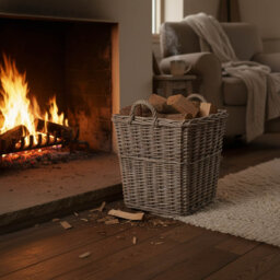 Wicker Decorative Logs